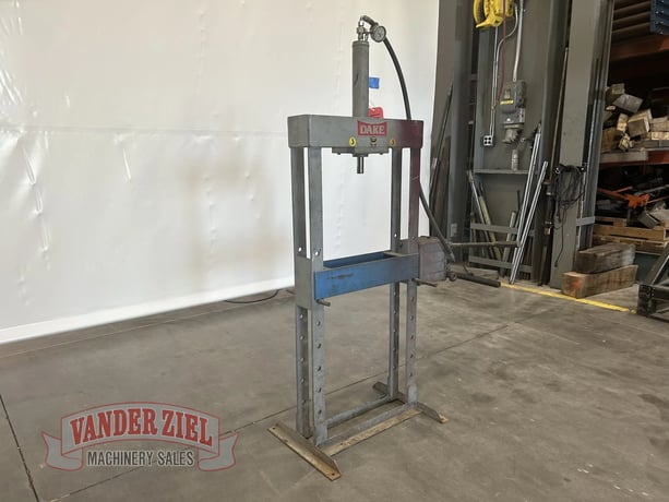 10 Ton, Dake #E10, H-frame press - Image 4