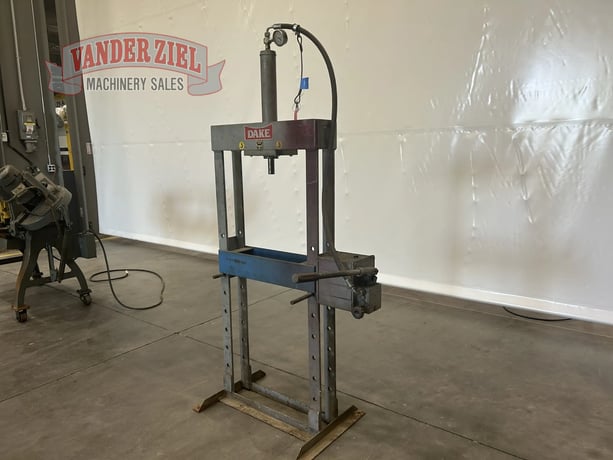 10 Ton, Dake #E10, H-frame press - Image 5