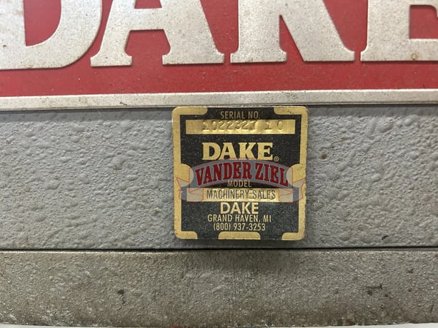 10 Ton, Dake #E10, H-frame press - Image 6