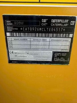 Caterpillar #926M, Small Wheel Loader, 2018, 4813 hours - Image 6