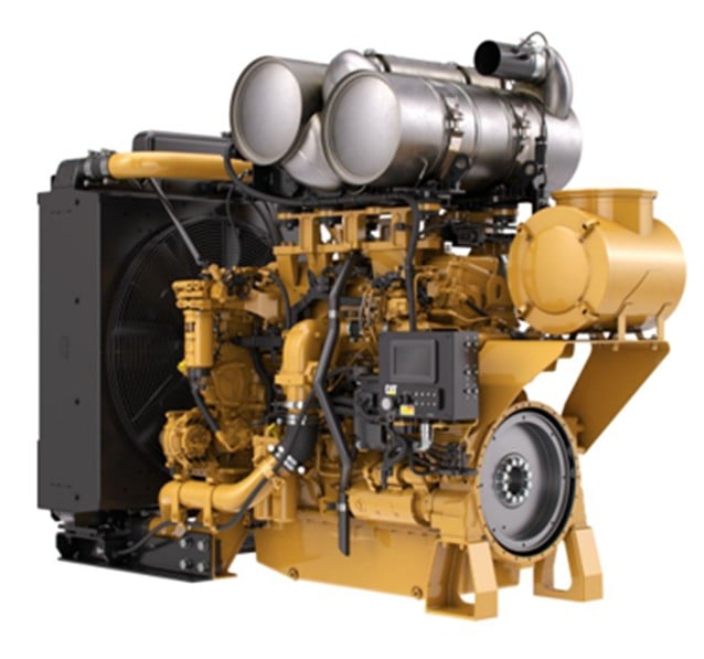630 HP Caterpillar C18, Industrial Power Unit, Tier 4 F - Image 1