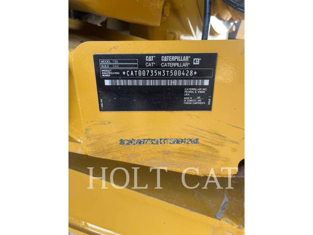 Caterpillar 735, Articulated Truck, 1110 hours, S/N: 3T500428, 2024 - Image 6
