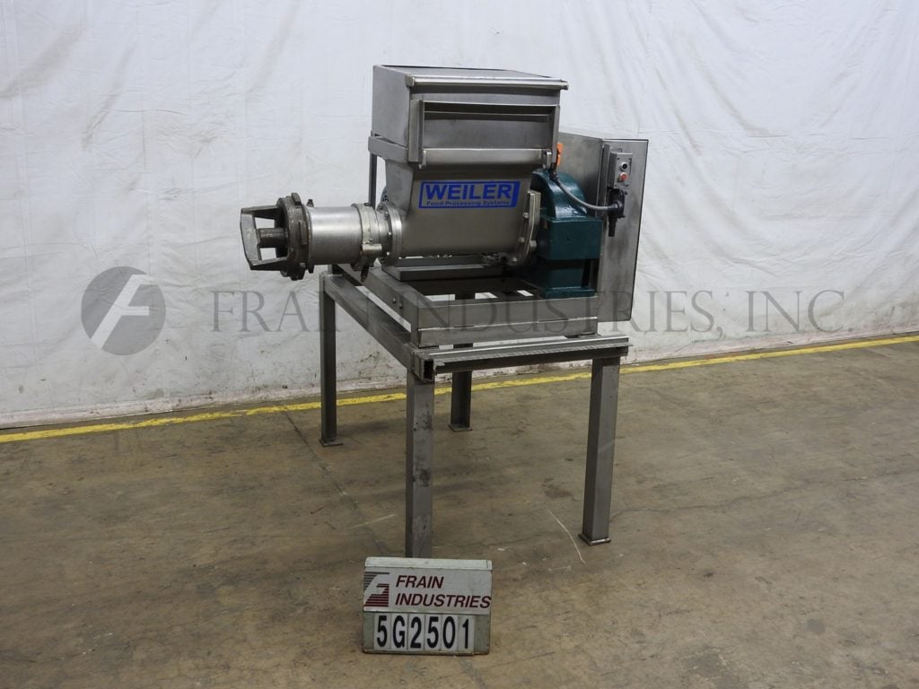 Weiler #1167, heavy duty, Stainless Steel grinder rated from 500-18000 lbs of product per hour - Image 1