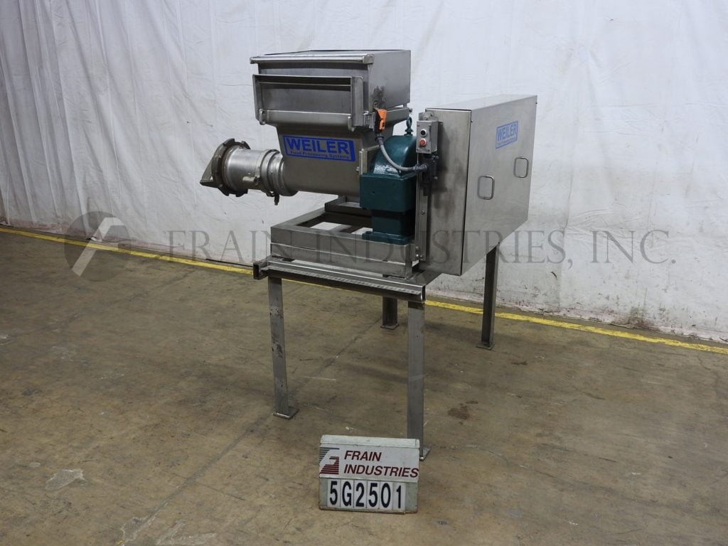 Weiler #1167, heavy duty, Stainless Steel grinder rated from 500-18000 lbs of product per hour - Image 5