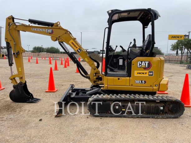 Caterpillar 303.5 CR, Crawler Excavator, 699 hours, S/N: RE904282, 2024 - Image 1