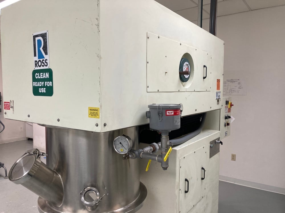 5 -40 gallon Charles Ross #DPM-40, double planetary mixer - sanitary, 15 HP, 2003 - Image 2
