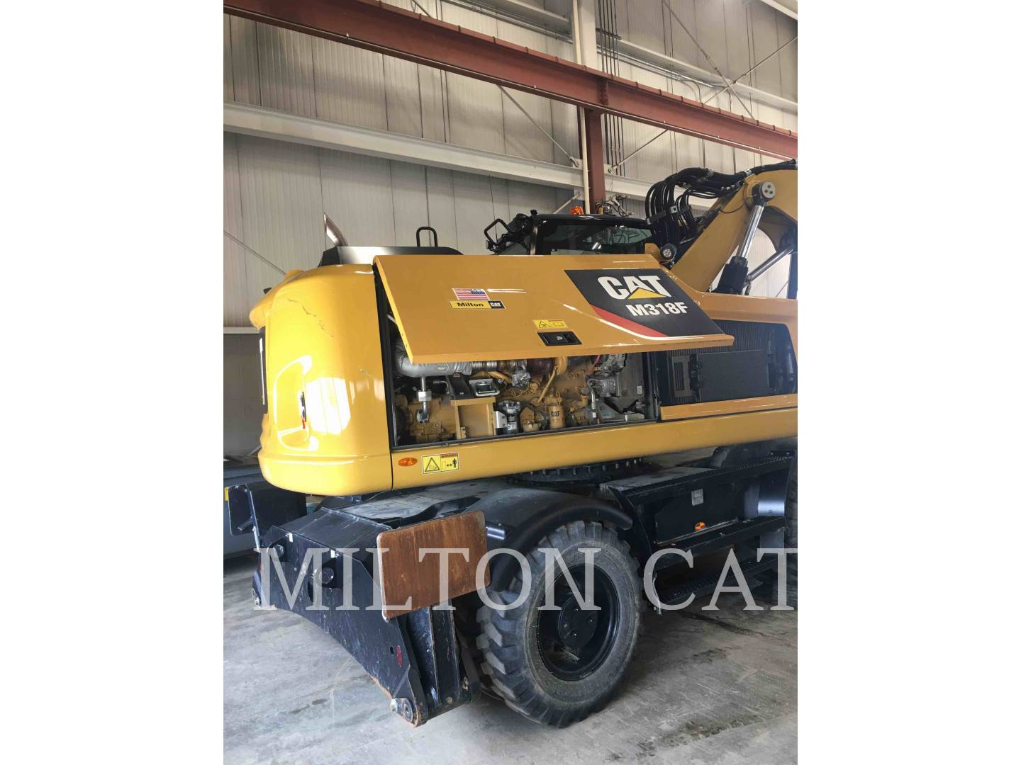 Caterpillar M318F, Wheel Excavator, 1698 hours, S/N: FB800746, 2018 - Image 3
