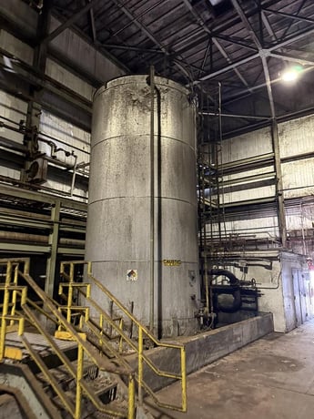 18000 gallon Reco Industries Inc., Stainless Steel Tank, 138" diameter - Image 1