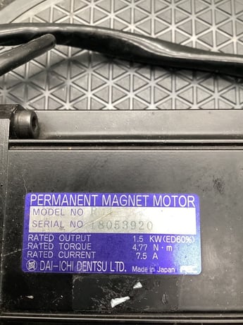 Finishing Equipment Co., NFT-502RM4-S, Servo Nutrunner, Inline Config., 4.77 Nm Torque, 1.5 kW - Image 3