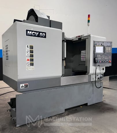 Samsung #MCV-50, CNC vertical machining center, 30 automatic tool changer, 35.4" X, 19.6" Y, 20" Z, 12000 - Image 2
