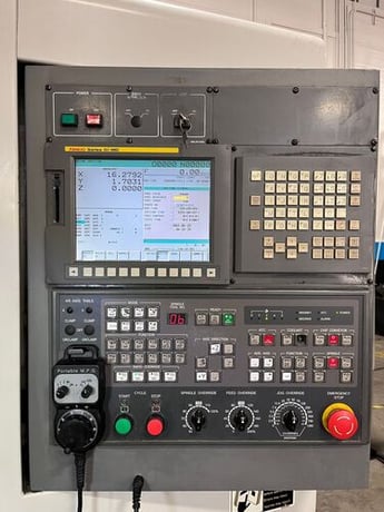 Samsung #MCV-50, CNC vertical machining center, 30 automatic tool changer, 35.4" X, 19.6" Y, 20" Z, 12000 - Image 4