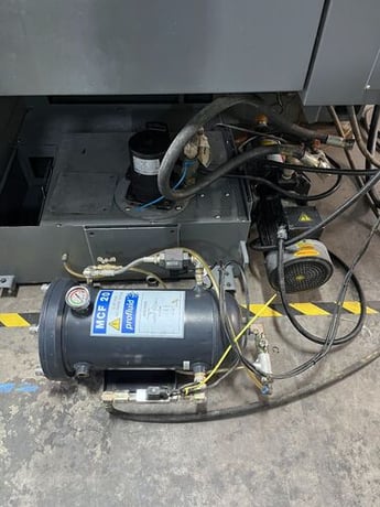 Samsung #MCV-50, CNC vertical machining center, 30 automatic tool changer, 35.4" X, 19.6" Y, 20" Z, 12000 - Image 10
