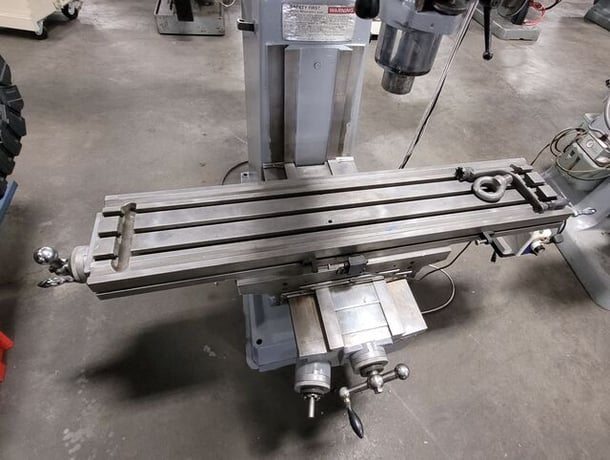 Lagun / Republic-Lagun #FTV-2, vertical mill, 10" x50"tbl., 3 HP, 38" X, 16" Y, 16" Z, R-8, 4250 RPM, new - Image 8