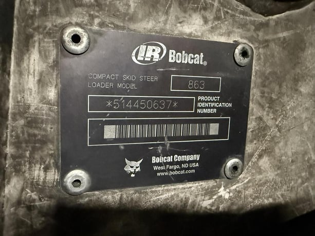 Bobcat #863, Skid Steer - Image 6