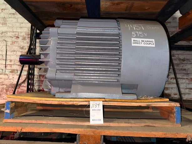 150 HP 1800 RPM Teco Westinghouse, AC Motor, Frame 445T, 575 Volts, 3PH - Image 3