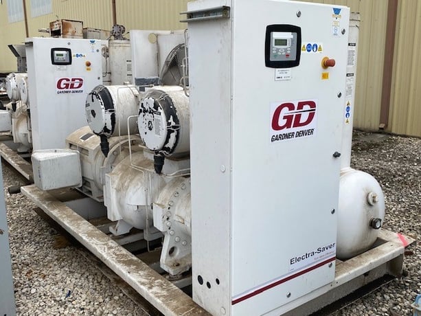 Gardner Denver #EAU99AA, Gardner Denver Saver air compressor, SN: S657042, Marathon 250 HP motor, 1785 RPM - Image 1