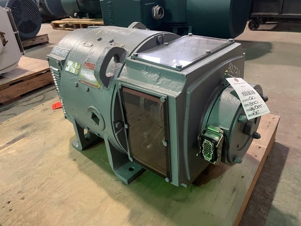 50 HP 1800 RPM General Electric, Frame 365AT, DPFVBB, 500 VA, 300/150 VF - Image 2