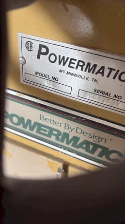 Powermatic #66, table saw, 10" blade, 3 HP, Powermatric PF-41 feeder, fence & cart - Image 5