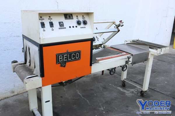 Belco #STC-2016, L-bar packaging sealer machine, 18" W x 24" L x 8" H tunnel, 20-550°F - Image 3
