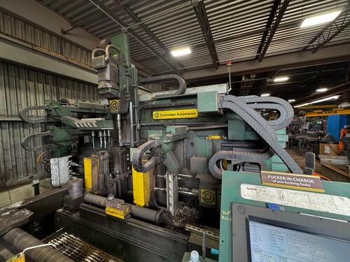 Controlled Automation #DRL-348TC, 40" material width, 18" material height, 1000 lbs/ft max. material weight - Image 7