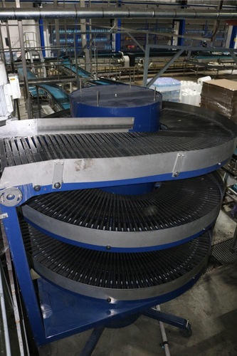 Amba Flex #SV-600-1600, Elevating Spiral Conveyor, 63" center diameter, 23.62" usable width, 24.37" gradient - Image 2