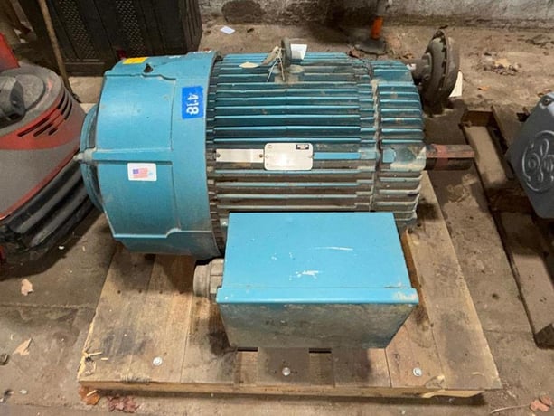 100 HP 1785 RPM Allen-Bradley, AC Motor, Frame 405TS, 575 Volts - Image 2