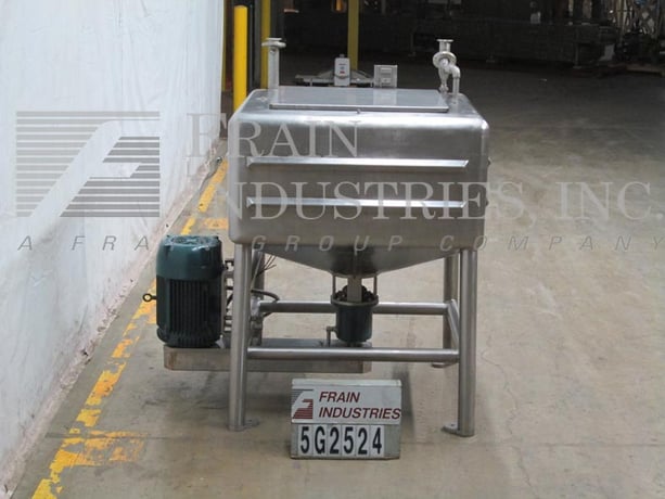 Norman #BDSL250, 250 gallon, Stainless Steel, high shear, single wall, rectangular shape liquefier - Image 3