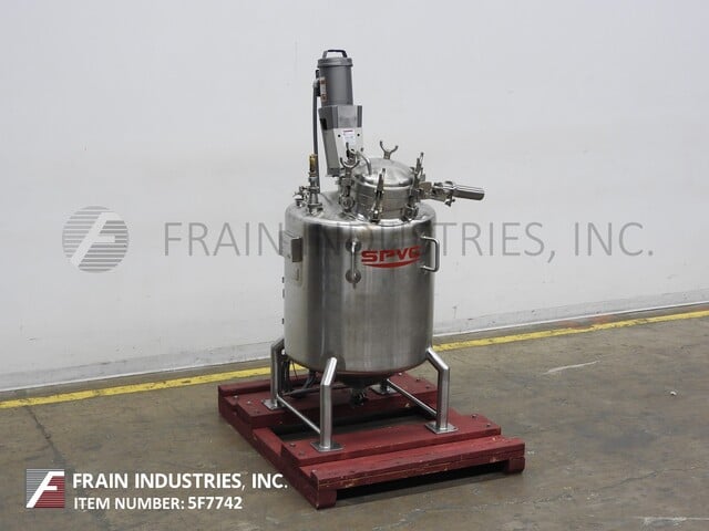 50 gallon Northland Stainless Inc., 316L Stainless Steel mix vessel, 24" OD x 29" straight wall - Image 1