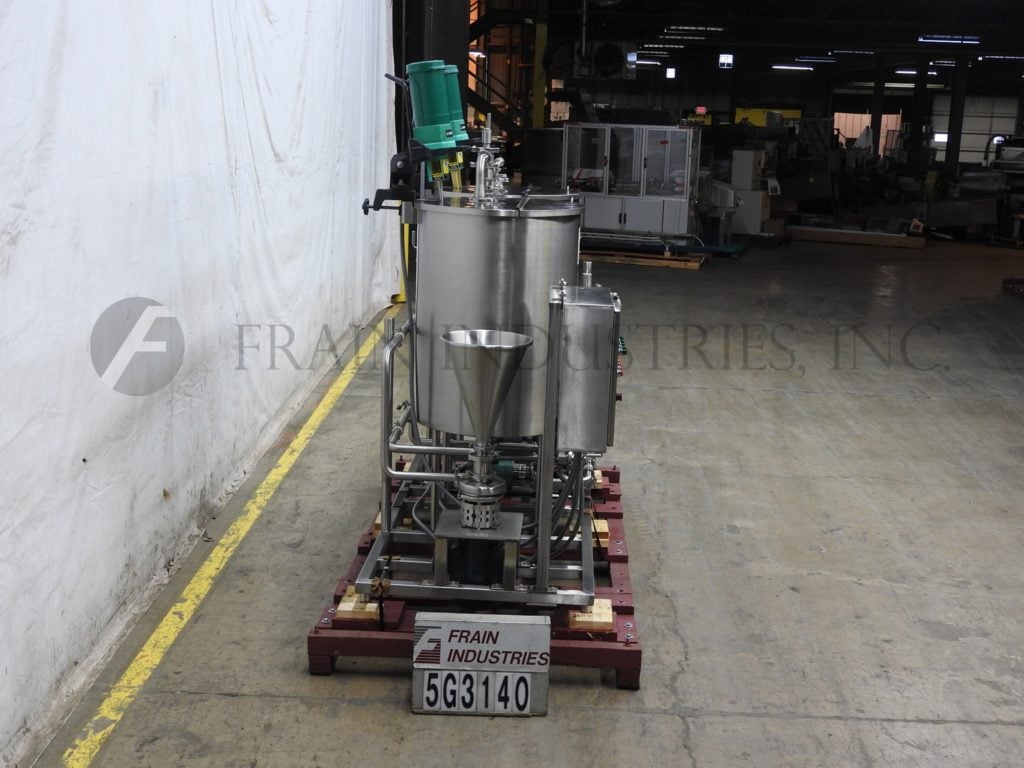 Tri-Clover #F2116M Tri Blender, Stainless Steel blending & feed system, 0-45 GPM, 0-50 lbs of powder.minute - Image 3
