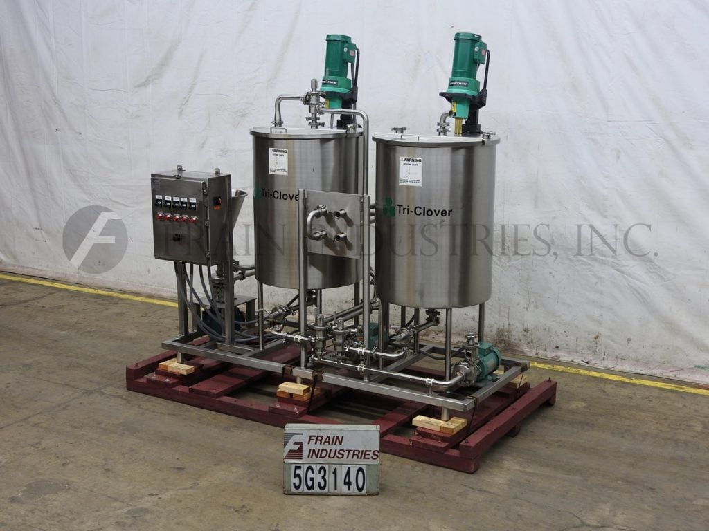 Tri-Clover #F2116M Tri Blender, Stainless Steel blending & feed system, 0-45 GPM, 0-50 lbs of powder.minute - Image 5