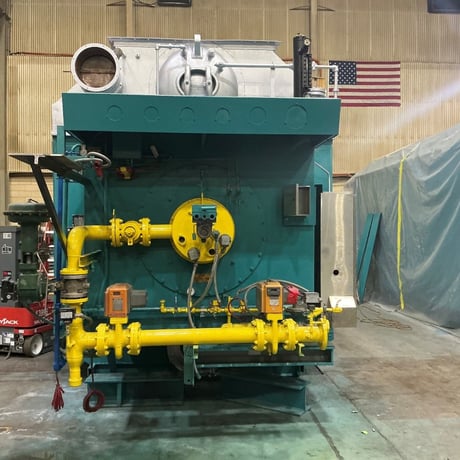 75000 PPH Nebraska, 350 psi, Gas, Low NOx, used w/warranty - Image 3