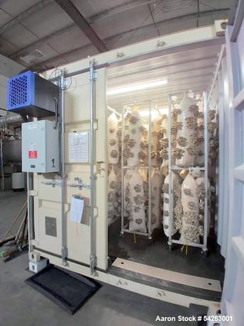 Semi-Automated Mushroom Substrate Processing System, (2) 37 cu.ft Patterson All-Weld mixers, Reimers steam - Image 1