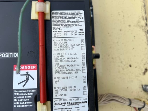 225 Amp. Kohler, Automatic Transfer Switch, 3P, 277/480 Volts, Nema 1 Enclosed, 3PH - Image 10