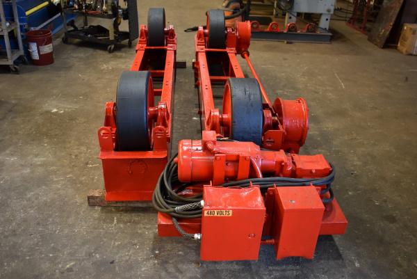 30 Ton, Koike Ransome #BPRR / BIRR, turning rolls, 60000 lb., 7"-20' diameter range, variable speed rotation - Image 2