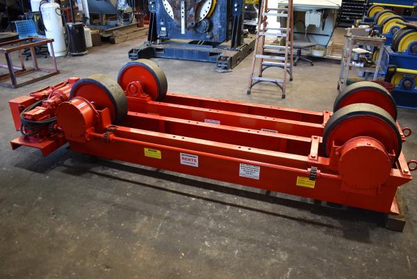 30 Ton, Koike Ransome #BPRR / BIRR, turning rolls, 60000 lb., 7"-20' diameter range, variable speed rotation - Image 3