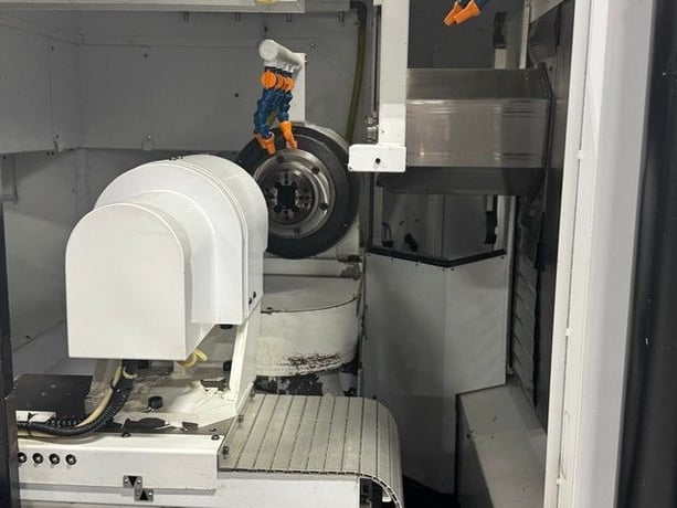Mectron #MCH-481B, CNC lathe, 3" bar, 25 ATC, 12k RPM, #40, 5-Axis, Fanuc 31i-B5, 3' bar loader, chip - Image 3