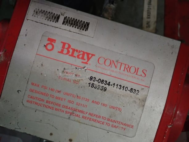 Bray Controls, Pneumatic Actuator, 14 Qty. - Image 3