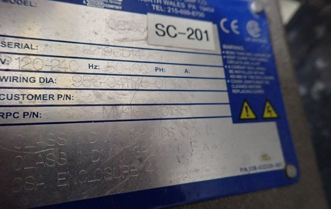 Neptune #6250-N3-EC-100751-T, Pump, 28 GPH, 800 psi, 120-240 V - Image 2
