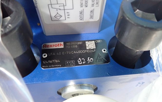 Rexroth #R900938107, Hydraulic Logic Valve - Image 3