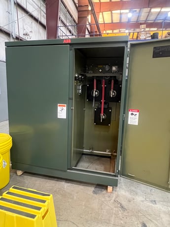 3000 KVA 13200GrdY/7620 Primary, 480 Delta Secondary, ABB, Step Up Padmount Transformer (2 available) - Image 4