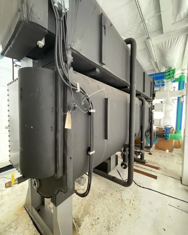 300 Ton, LG #WCMH030, hot water driven absorbtion chiller, 2020, new - Image 2