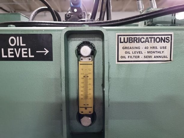 70 Ton, Betenbender #6-70T, hydraulic press brake, 6' overall, 72" between housing, 8" stroke, 4-way die & - Image 10