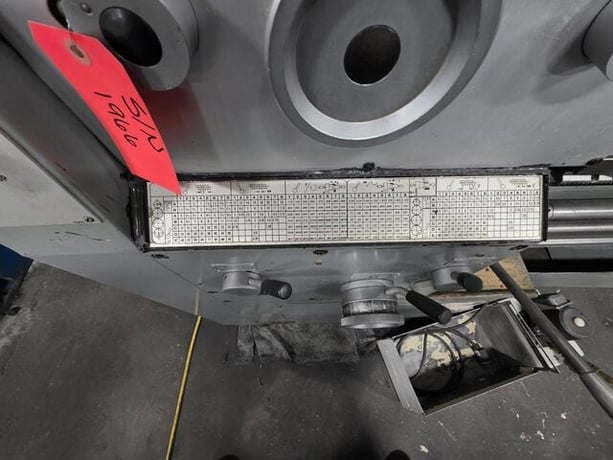 18"/26" x 80" Summit #18-3X80, gap bed engine lathe, 10" 3-jaw chuck, 3" hole, D1-8 Camlock, 4-way toolpost - Image 5