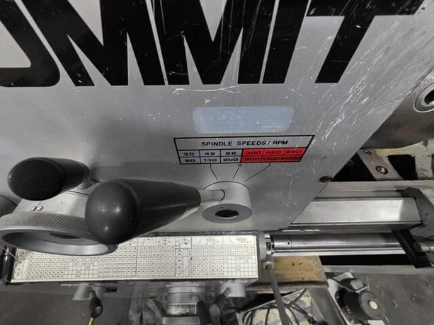 18"/26" x 80" Summit #18-3X80, gap bed engine lathe, 10" 3-jaw chuck, 3" hole, D1-8 Camlock, 4-way toolpost - Image 6