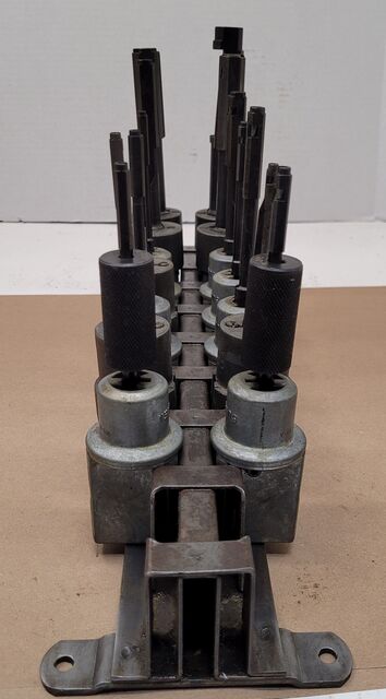 Sunnen, honing mandrels w/ rack (14 available) - Image 6