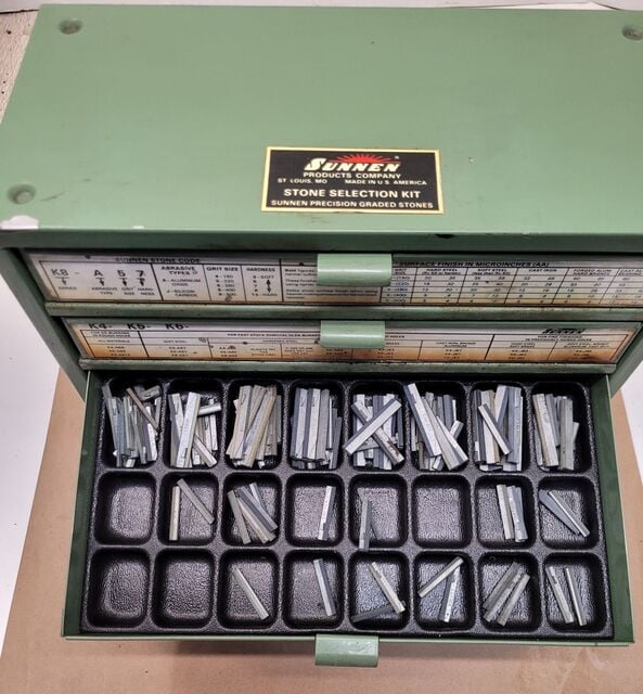 Sunnen Stone Collection Kit - 5 Drawer - Image 5