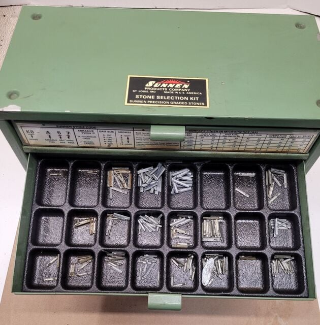 Sunnen Stone Collection Kit - 5 Drawer - Image 6