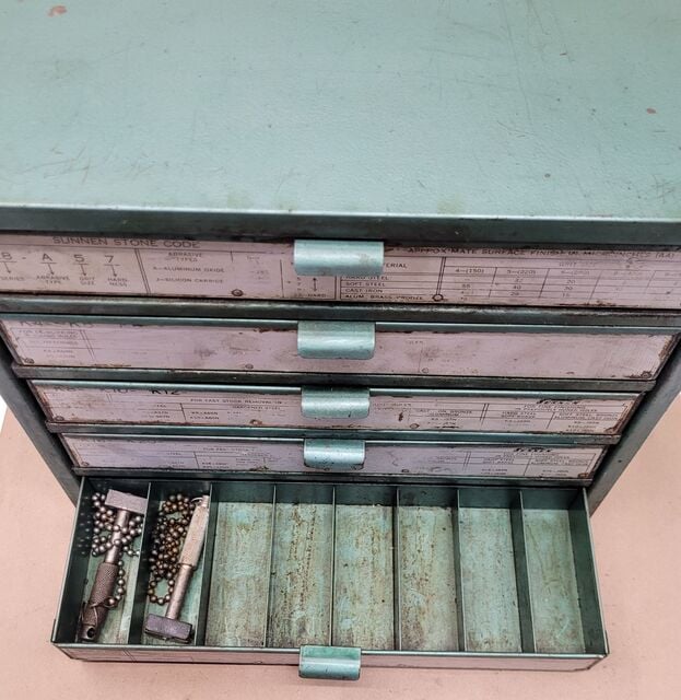 Sunnen Stone Collection Kit - 5 Drawer - Image 3