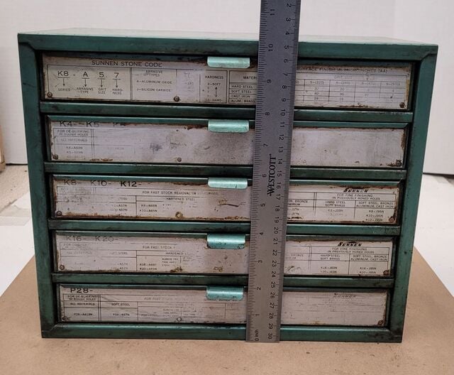 Sunnen Stone Collection Kit - 5 Drawer - Image 10
