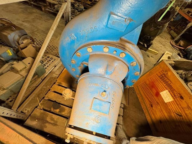 28000 GPM @ 350' TDH, Goulds #3175L, Paper Stock/Process Centrifugal Pump, 10" discharge x 12" suction, 22" - Image 2